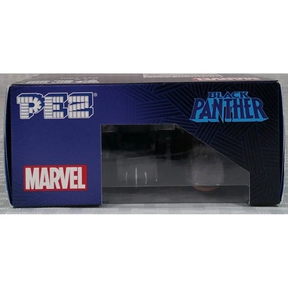 Marvel Black Panther Pez Candy And Dispenser Set Retired 6 Pez Candy Rolls